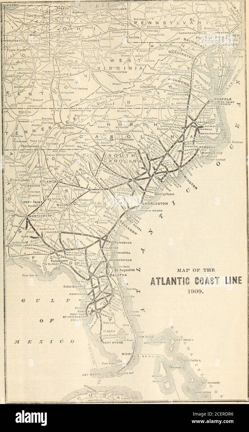 . Die Handels- und Finanzchronik. 1,925,824 US-Dollar: Netto. 274,361 US-Dollar: FixedGebühren und Steuern, 304,138 US-Dollar; Saldo, Defizit, 29,777 US-Dollar (â V. 82, S. 750.) ATI ANTIC COAST LINE COâOrganized Mai 29 1889 untersteht den Gesetzen von Connecticut, und besitzt eine Mehrheit des Kapitals und einen großen Betrag der Anleihen der Atlantic Coast Line RR. Unten. AKTIE âAs zu Zertifikaten â &gt;( Verschuldung, siehe Editorial Okt. 1897, Sup-plement n 3: V. 65, S. 564; V. 71. S. 1310. Im Jahr 1898 wurden 5,000,000 US-Dollar Aktien als 100% Dividende ausgeschüttet (V. 67. S. 954). Und im Jahr 1900 10,000,000 US-Dollar 4% Bescheinigungen der Verschuldung (einschließlich 2,500 US-Dollar Stockfoto