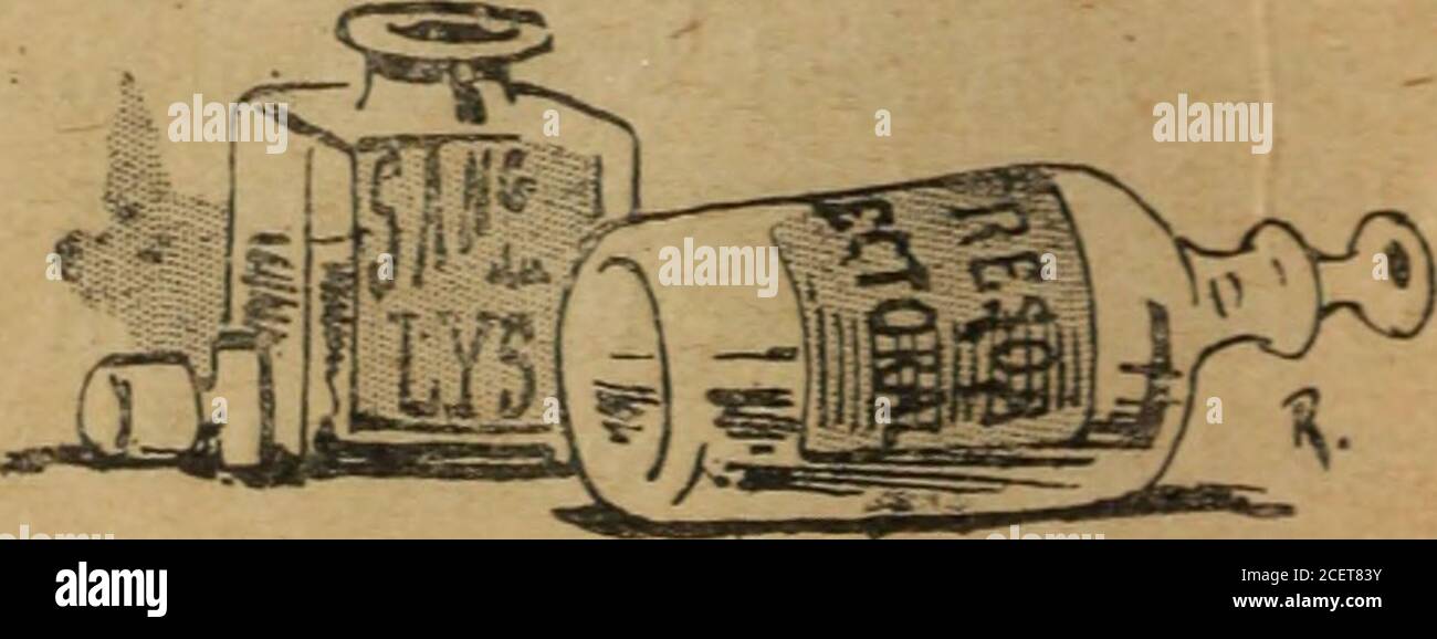 . Contes incongrus. Sseoir sur lestrapontin. Quelque temps encore et il lui fallut unvéhicule spécial. UN ancien carrosse du sacre deCharles X fit lafTaire, Mais un jour, elle en fit cla-quer les côtés. Auf dut élargir les portes de la Mai-sou. Horreur! Dans le lit conjugal même, le mal-heureux Vesinet ne trouvait plus à se loger sousles draps tendus comme lenveloverpe dun ballon. Unenuit, madame Vesinet rêvait sans doute, Mais unpetit air sortit de dessous elle et son époux stupé-fait reconnut le ganz des vaches du Canton de Neuf-châtel. Enfin les draps se fendirent et M. Vesinetconstata que le Stockfoto