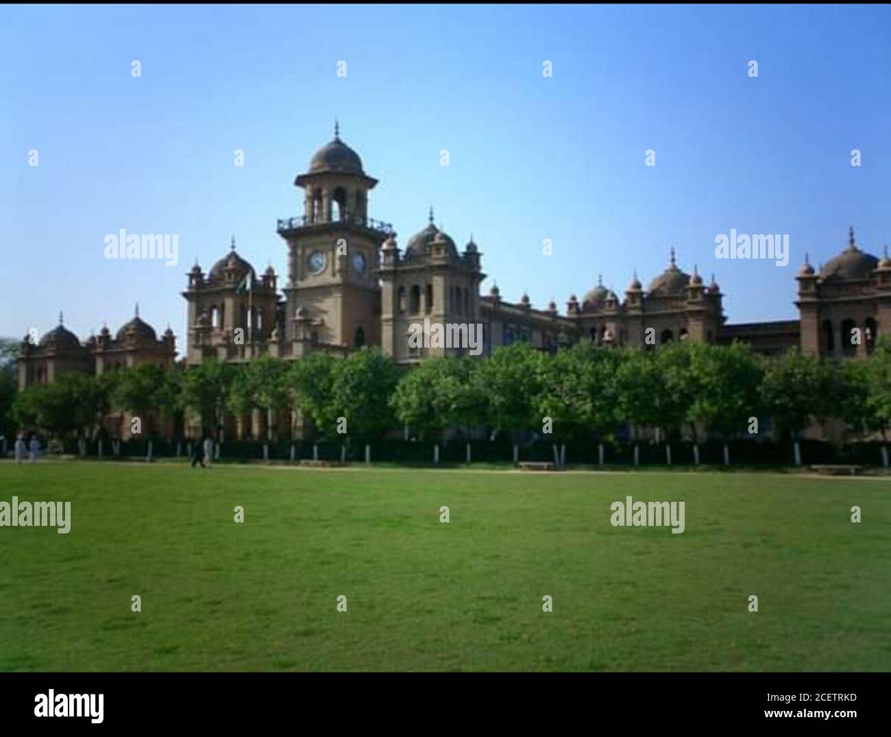 Universität von peshawar Campus historischen Gebäude, Peshawar pakistan Stockfoto