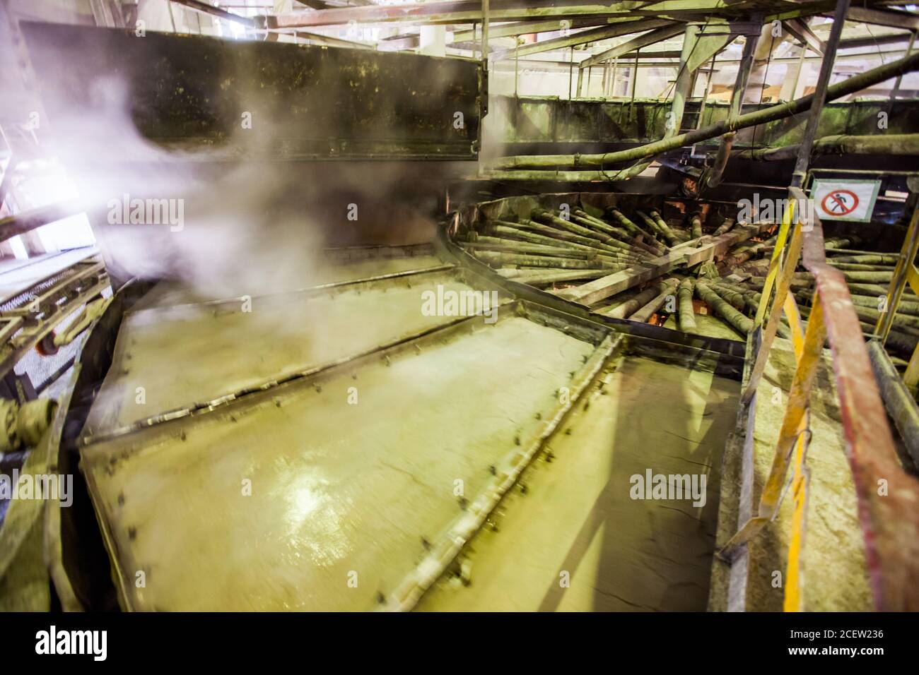 Werkstatt für Schwefelsäure. Phosphor Düngemittel Fabrik. Stockfoto