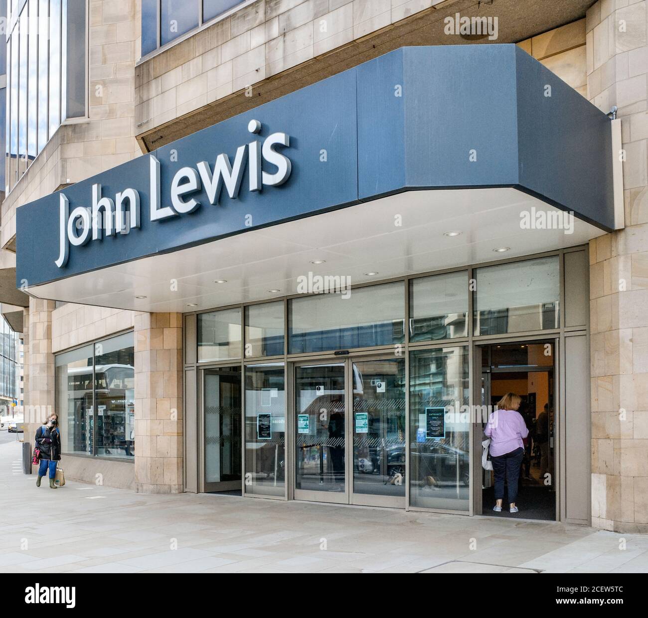 John Lewis Kaufhaus in Edinburgh, Schottland, Großbritannien. Stockfoto