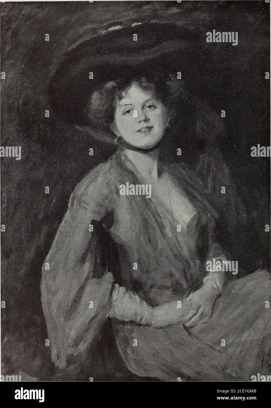 . International Studio ein Illustriertes Magazin für schöne und angewandte Kunst. PADKRKWSKIBY EMIL FUCHS. ROSIE VON EMIL FUCHS Stockfoto