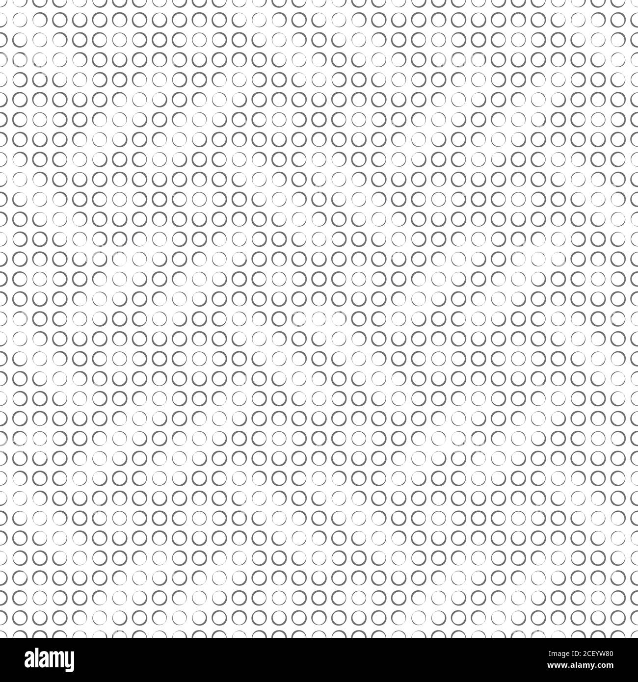 Nahtloses Muster. Moderne, stylische Textur. Unendlich wiederholende geometrische Textur. Zickzack- und Eckformen mit Umrisskreisen. Vektorelement von g Stock Vektor