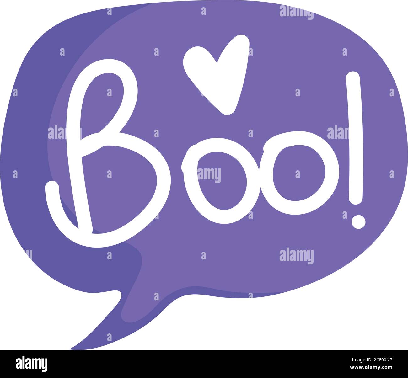 Happy halloween, boo Sprechblase, Trick or Treat Feier Vektor Illustration Stock Vektor