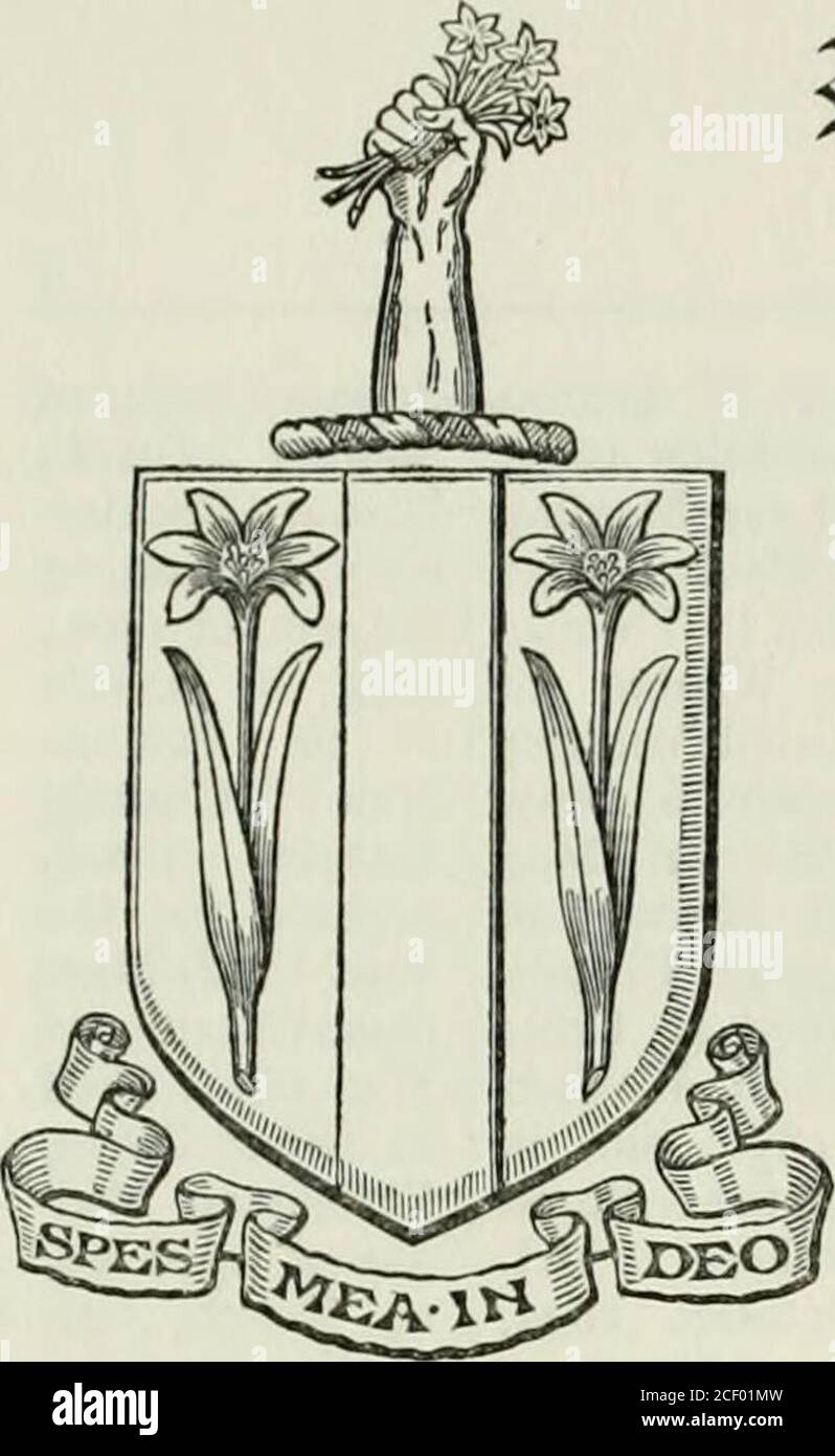 . Visitation von England und Wales. 11. Februar 1884;Ausbildung an der Kings College School, Wimbledon Common, CO. Surrey. Ada Mary, geboren in Oaklands, Haling Park Road, Croydonon Sonntag, 14. März 1886. Gerald Stanley Hovenden (Zwilling mit Arthur Cecil) von=Kitson Lodge, Church Road, Barnes, co. Surrey; Bornat Brixton, co. Surrey, um 11.20 Uhr 27. August 1869; Ausbildung im Guys Hospital; M.B., B.S., 1894, M.R.C.S.,L.R.C.P. Lond. 1894, M.D. Lond. 1S96; MitgliedBritish Medical Association, ehemals Clinical Assistantam Hospital for Children, Great Ormond Street, London. =Frances Edith Sarah, ältere dau. Of Will Stockfoto