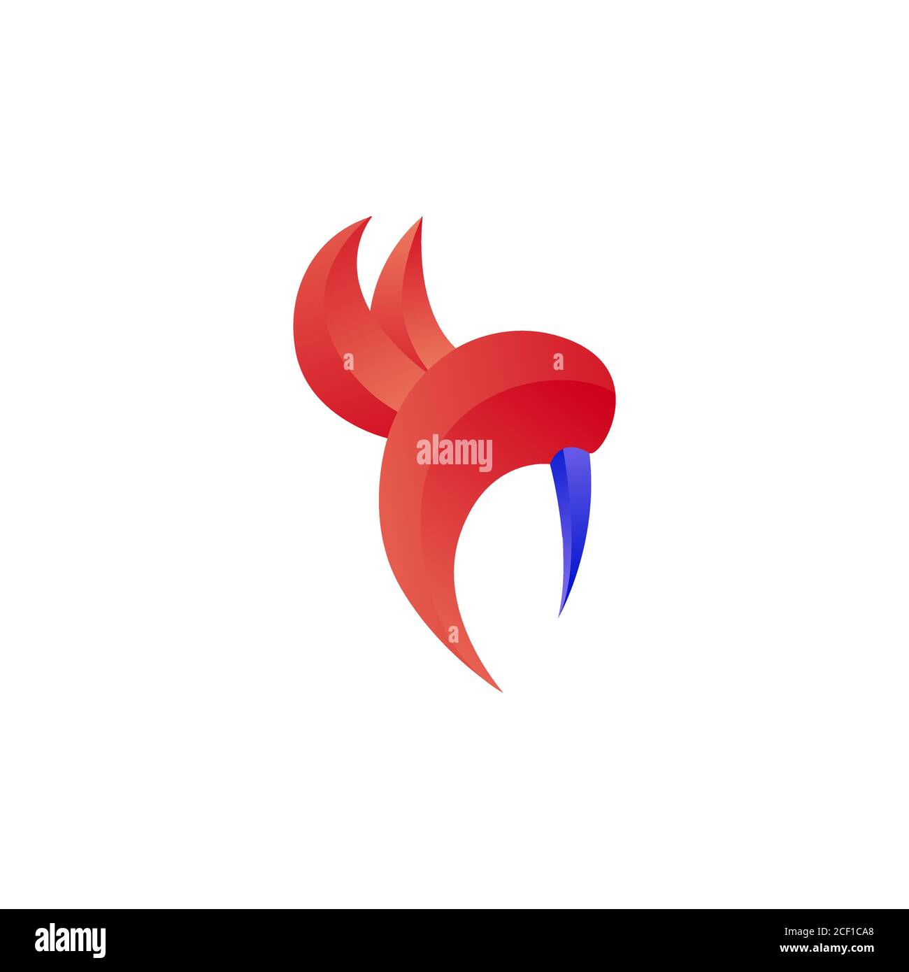 Vogel Vektor Design Vorlage Illustration Stock Vektor