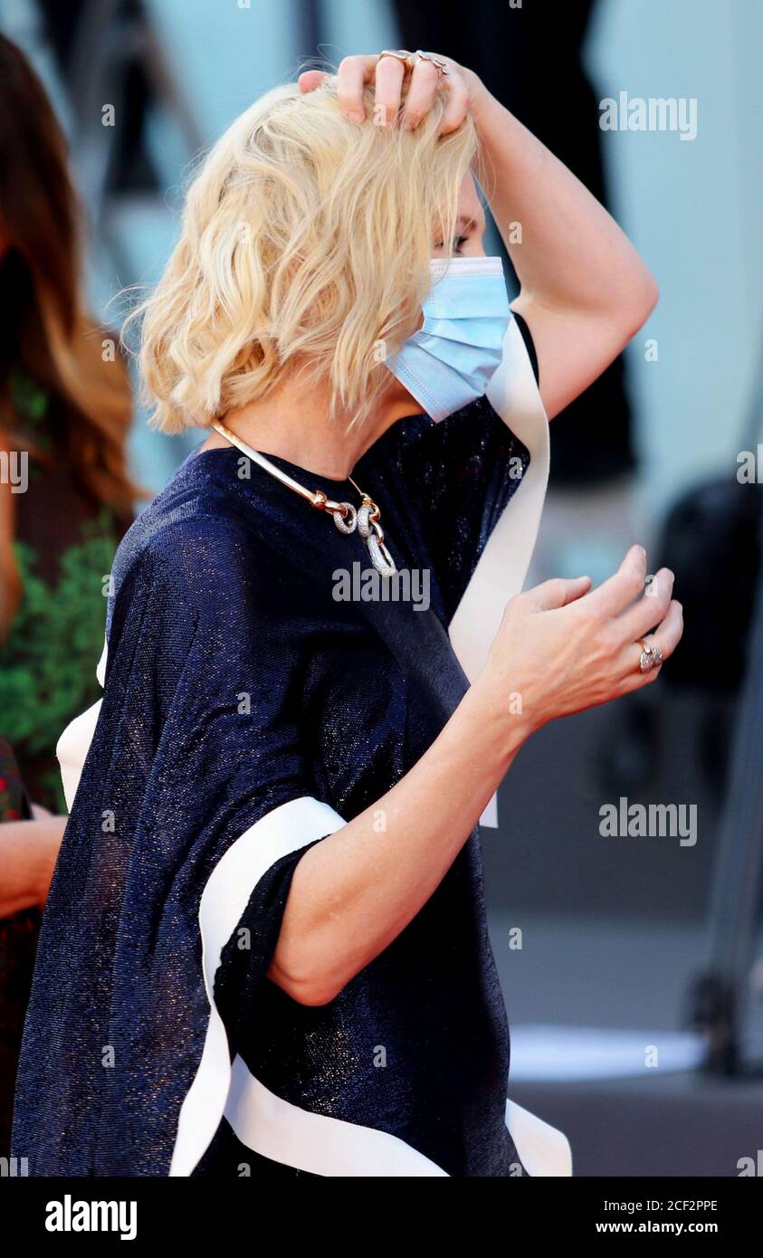 Italien, Lido di Venezia, 02. September 2020 : Cate Blanchett, Jurypräsidentin des 77. Internationalen Filmfestivals in Venedig Foto © Ottavia Da Re/Sintesi/Alamy Live News Stockfoto