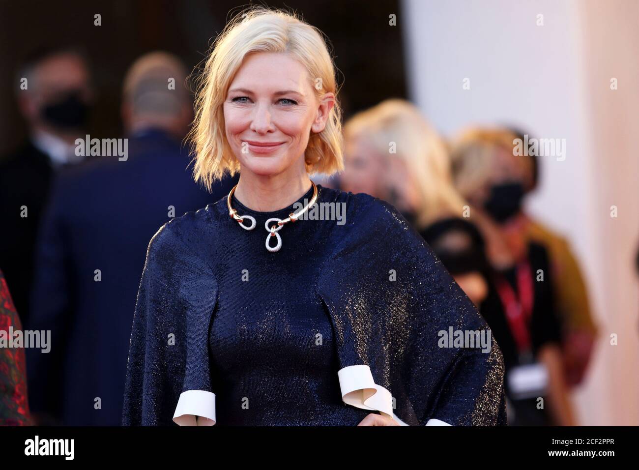 Italien, Lido di Venezia, 02. September 2020 : Cate Blanchett, Jurypräsidentin des 77. Internationalen Filmfestivals in Venedig Foto © Ottavia Da Re/Sintesi/Alamy Live News Stockfoto