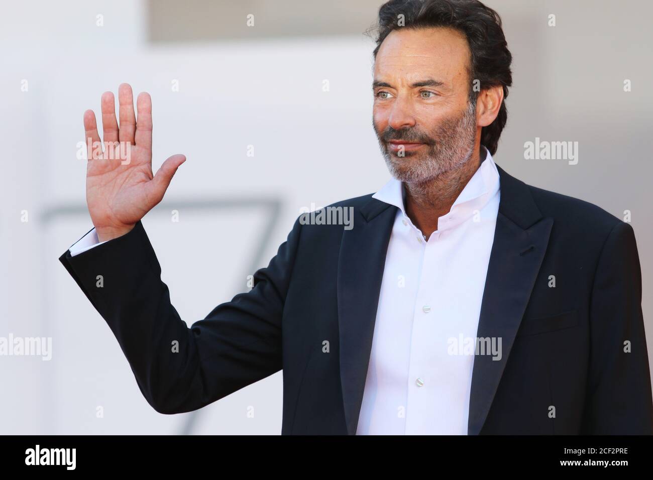 Italien, Lido di Venezia, 02. September 2020 : Anthony Delon auf dem roten Teppich des 77. Internationalen Filmfestivals in Venedig Foto © Ottavia Da Re/Sintesi/Alamy Live News Stockfoto