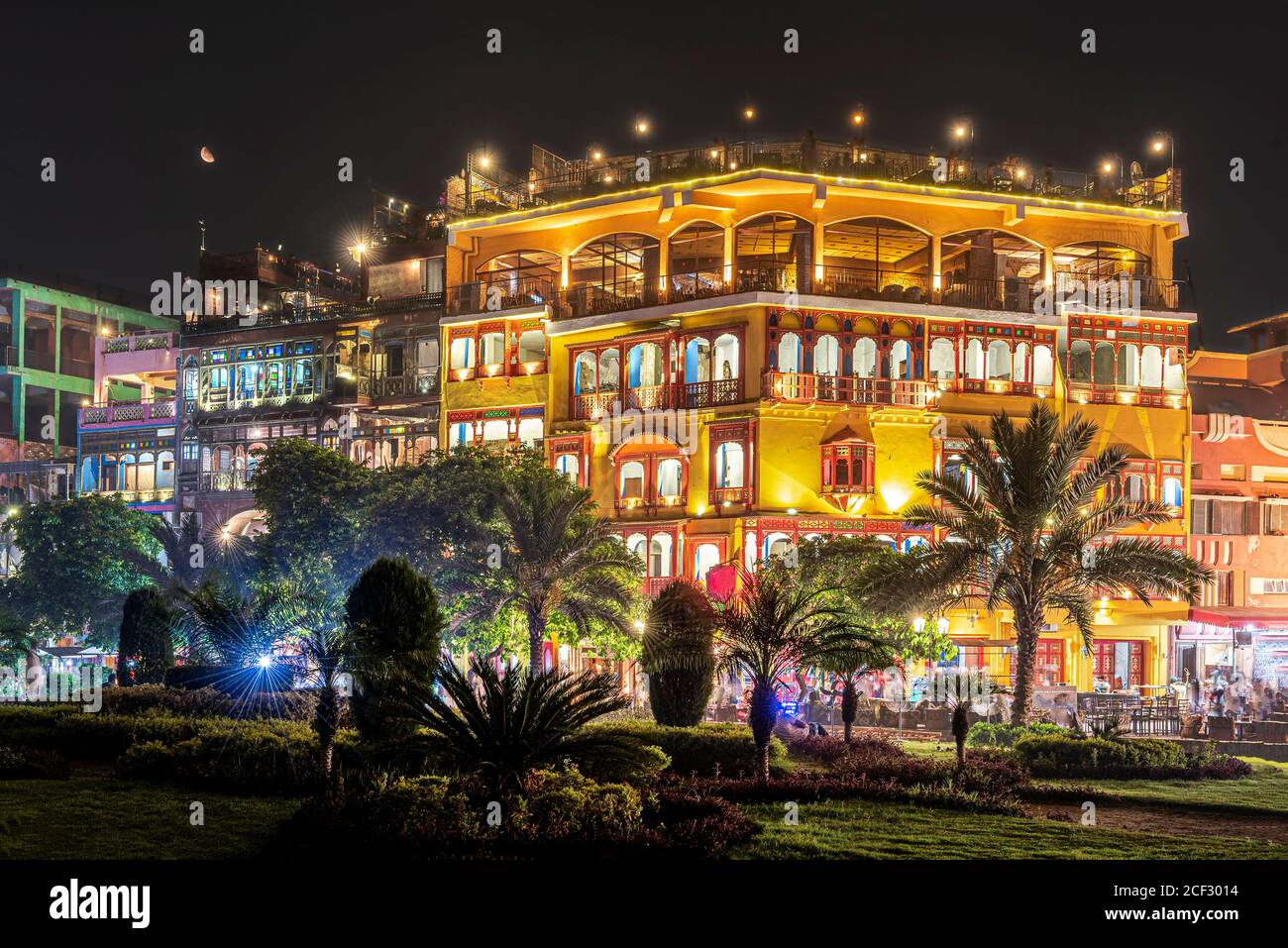 Food Street Lahore, Pakistan Stockfoto