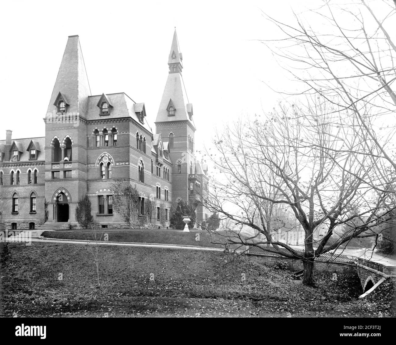 Sage Hall, Cornell University, Ithaca, New York, USA, Detroit Publishing Company, 1900 Stockfoto