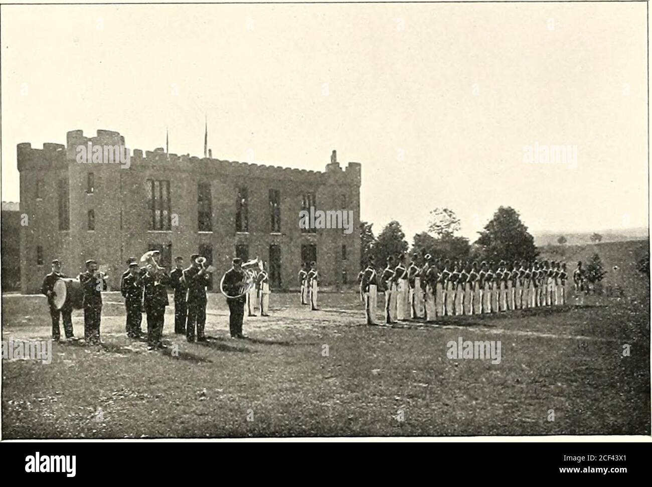 . Bombe. , zwei Sergeanten, zwei Korporale und fünfzehn Privates. Die