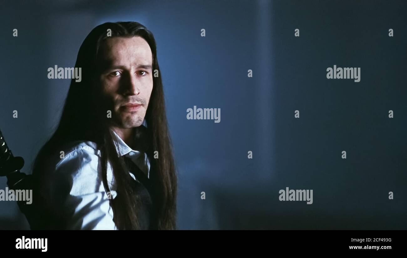 USA. Michael Wincott in einer Szene aus dem ©Miramax Film The Crow (1994). Plot Ein Mann, der