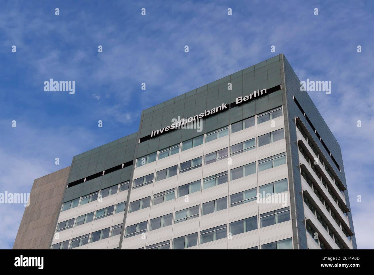 Die Investitionsbank Berlin (IBB) ist eine Entwicklungsbank und zentrale Promotion institut des Landes Berlin Stockfoto