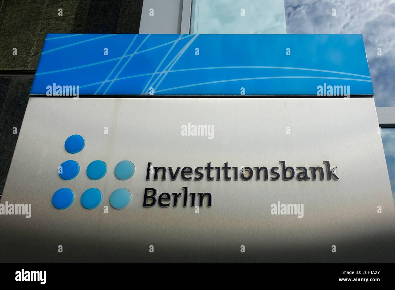 Die Investitionsbank Berlin (IBB) ist eine Entwicklungsbank und zentrale Promotion institut des Landes Berlin Stockfoto