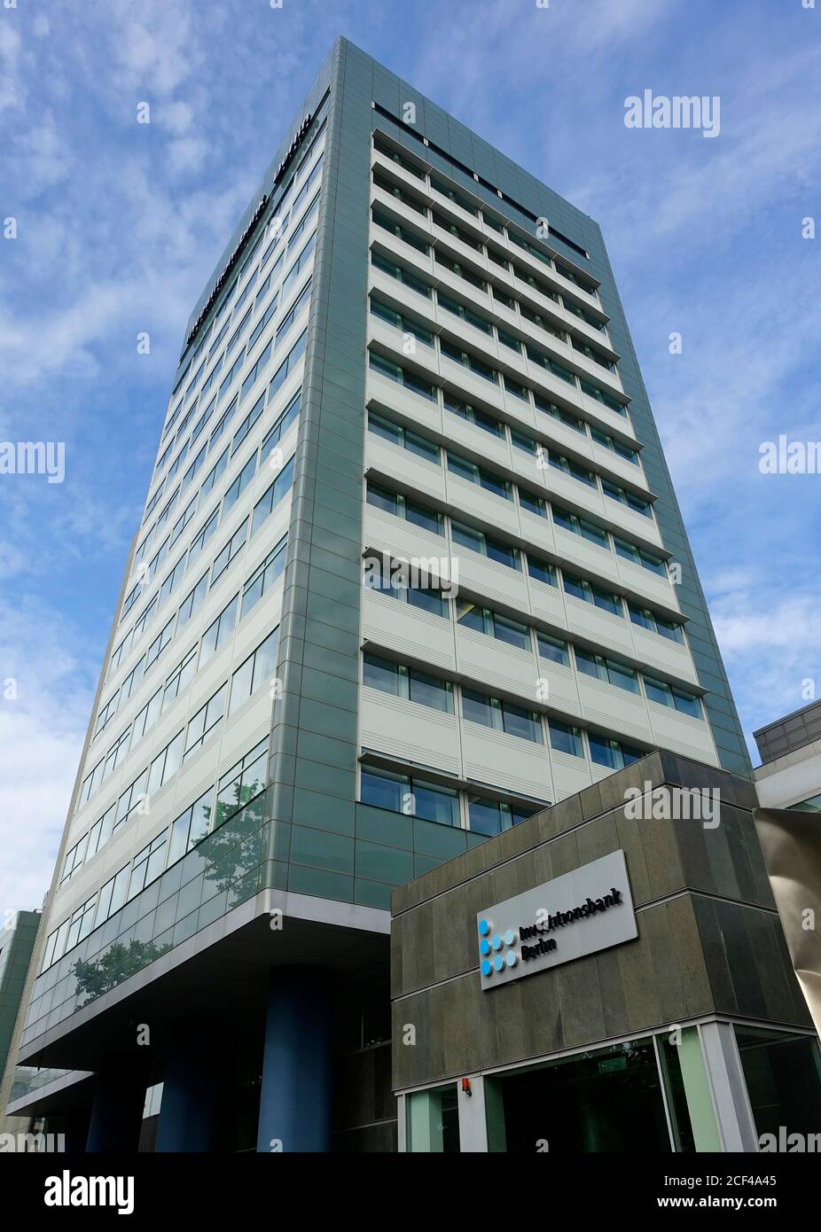 Die Investitionsbank Berlin (IBB) ist eine Entwicklungsbank und zentrale Promotion institut des Landes Berlin Stockfoto