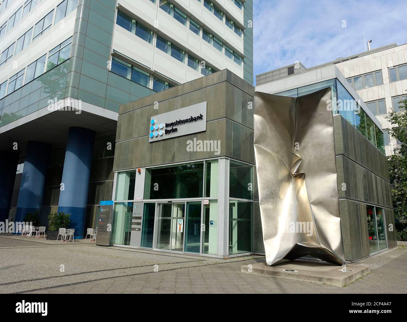 Die Investitionsbank Berlin (IBB) ist eine Entwicklungsbank und zentrale Promotion institut des Landes Berlin Stockfoto