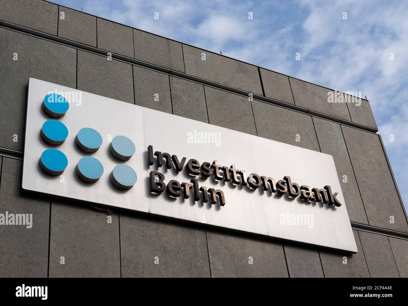 Die Investitionsbank Berlin (IBB) ist eine Entwicklungsbank und zentrale Promotion institut des Landes Berlin Stockfoto