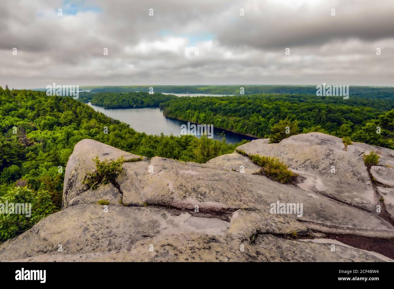 Rock dunder Summit Stockfoto