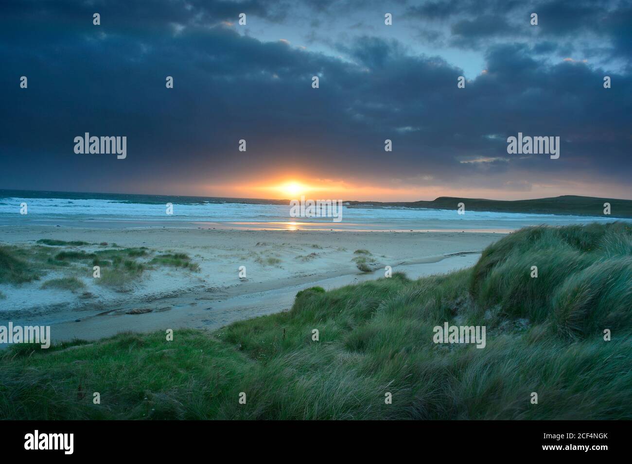 Machirs Bay Islay Schottland Stockfoto