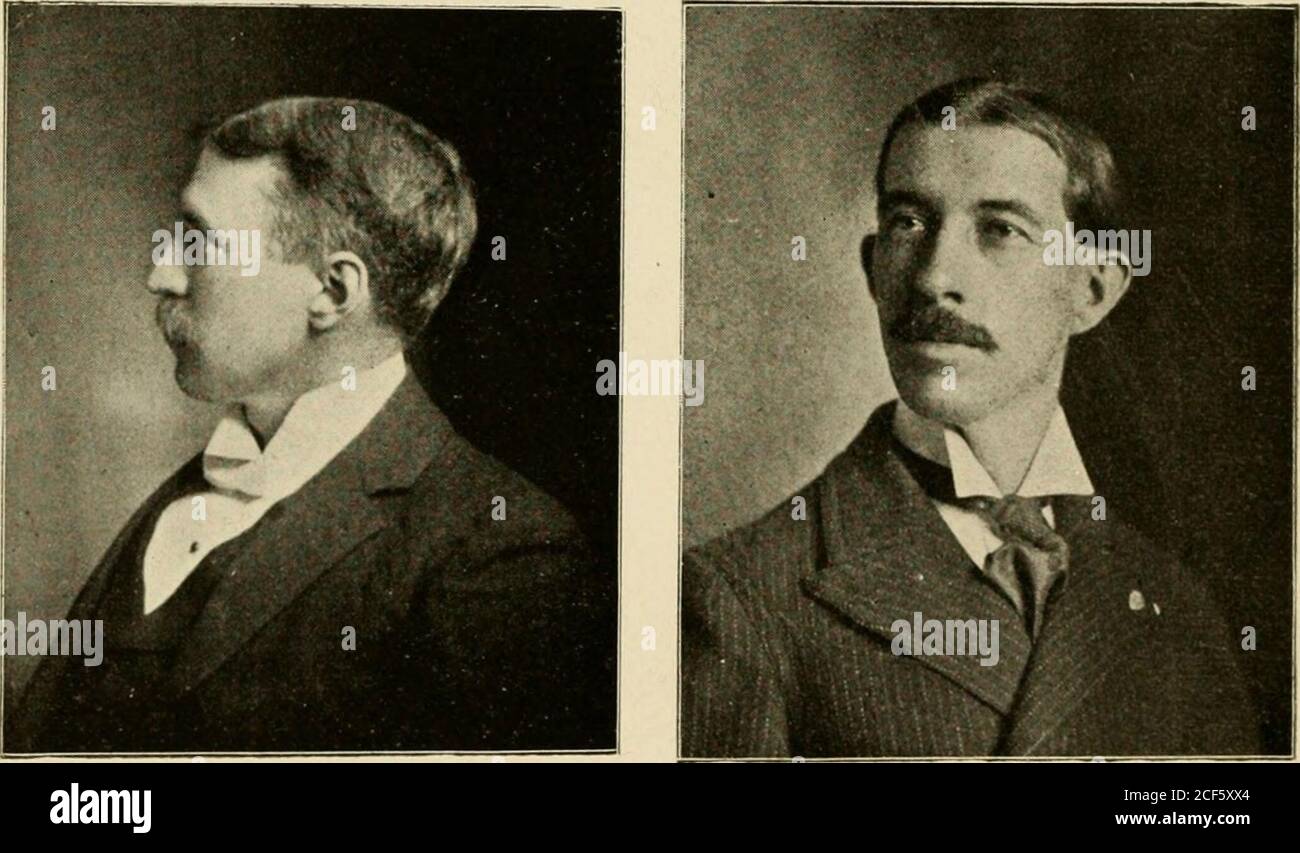 . Unsere Grafschaft; seine Geschichte und frühe Besiedlung durch Townships. F. S. HEATH,Präsident Muncie News Co... F. J. CLAYPOOL,sec. Und Treas. Muncie News Co C. K. HF.ATH,Vice-Präs. Muncie News Co. SALEM TOWNSHIP. 141 Ecke dieses Landes etwa auf halbem Weg zwischen Yorktown und Daleville. Es gab keine anderen Einträge von Land in Abschnitt 32 für fast sechs Jahre, als in 1834 Einträge wurden von JohnKnopp, David Kilgore und James Washington Brown, in 1835 von Benjamin Franklin Hancock und Oliver H. Smith, und in 1836 von Oliver H. Smith und David Kilgore. Die derzeitigen Eigentümer der Sektion 32 sind W. K. Helvie, F.Kilgore, J. P. Stockfoto