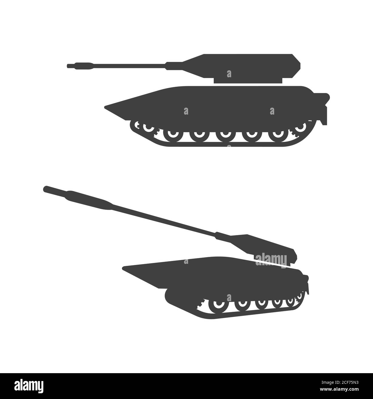 Military Tank Symbol Vektor Illustration Design Vorlage Stock Vektor