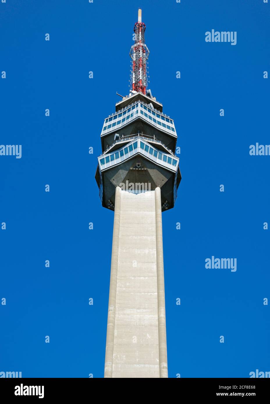 Avala Turm, Belgrad, Serbien Stockfoto