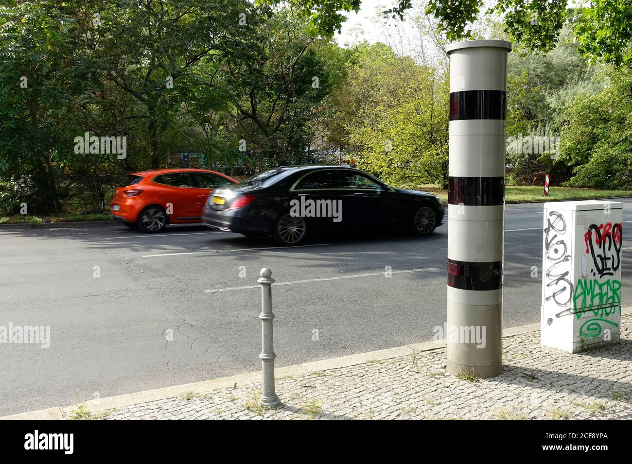 PoliScan Speed, Bundesallee, Berlin, Deutschland Stockfoto