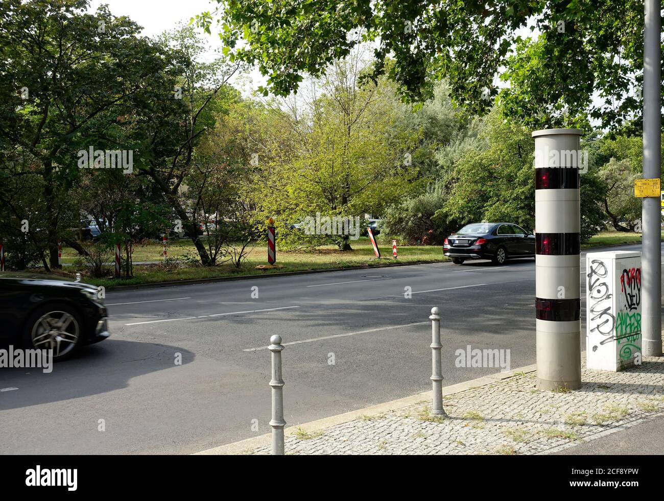 PoliScan Speed, Bundesallee, Berlin, Deutschland Stockfoto