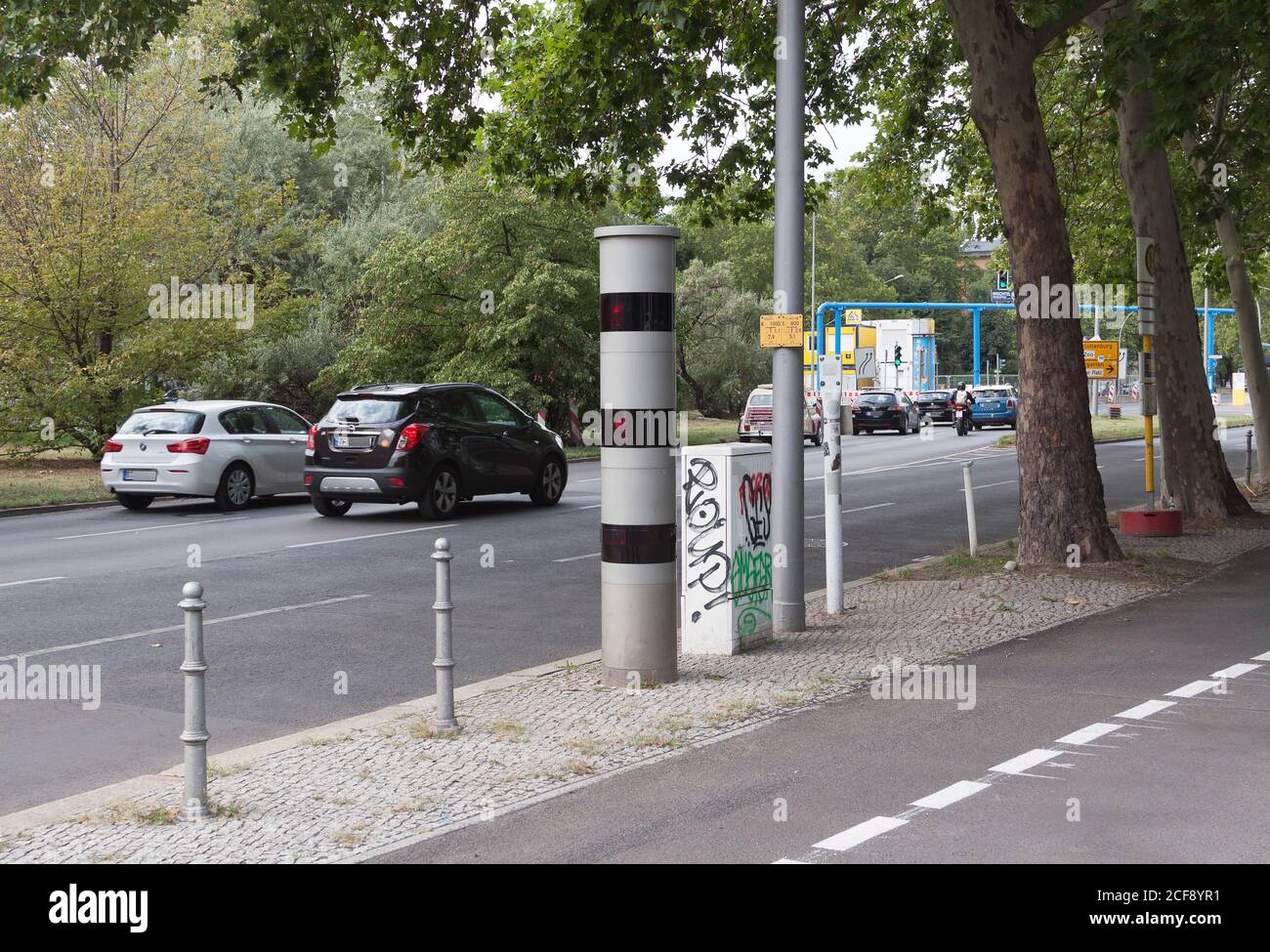 PoliScan Speed, Bundesallee, Berlin, Deutschland Stockfoto