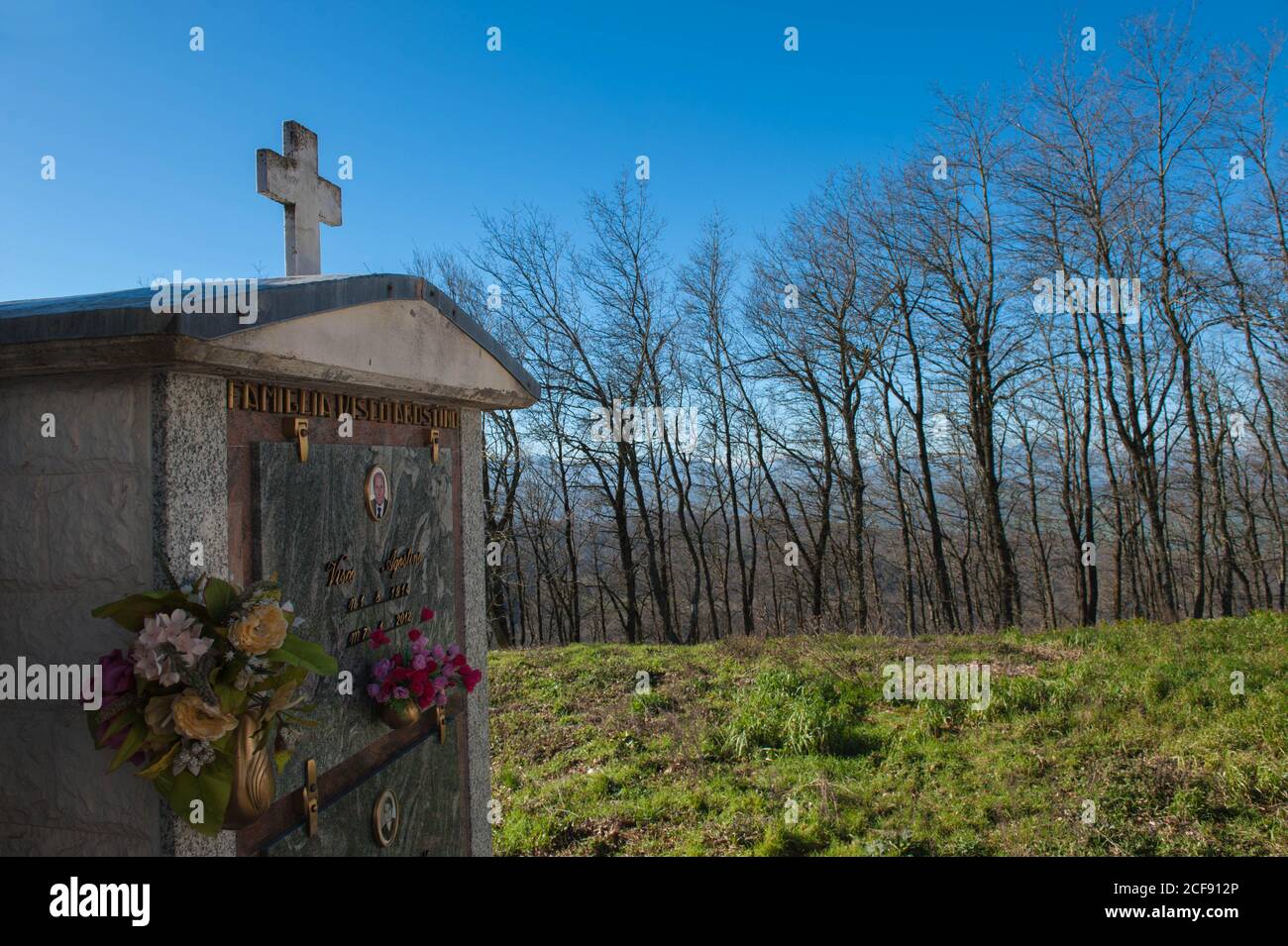 Trevico, Avellino, Italien: Friedhof. ©Andrea Sabbadini Stockfoto