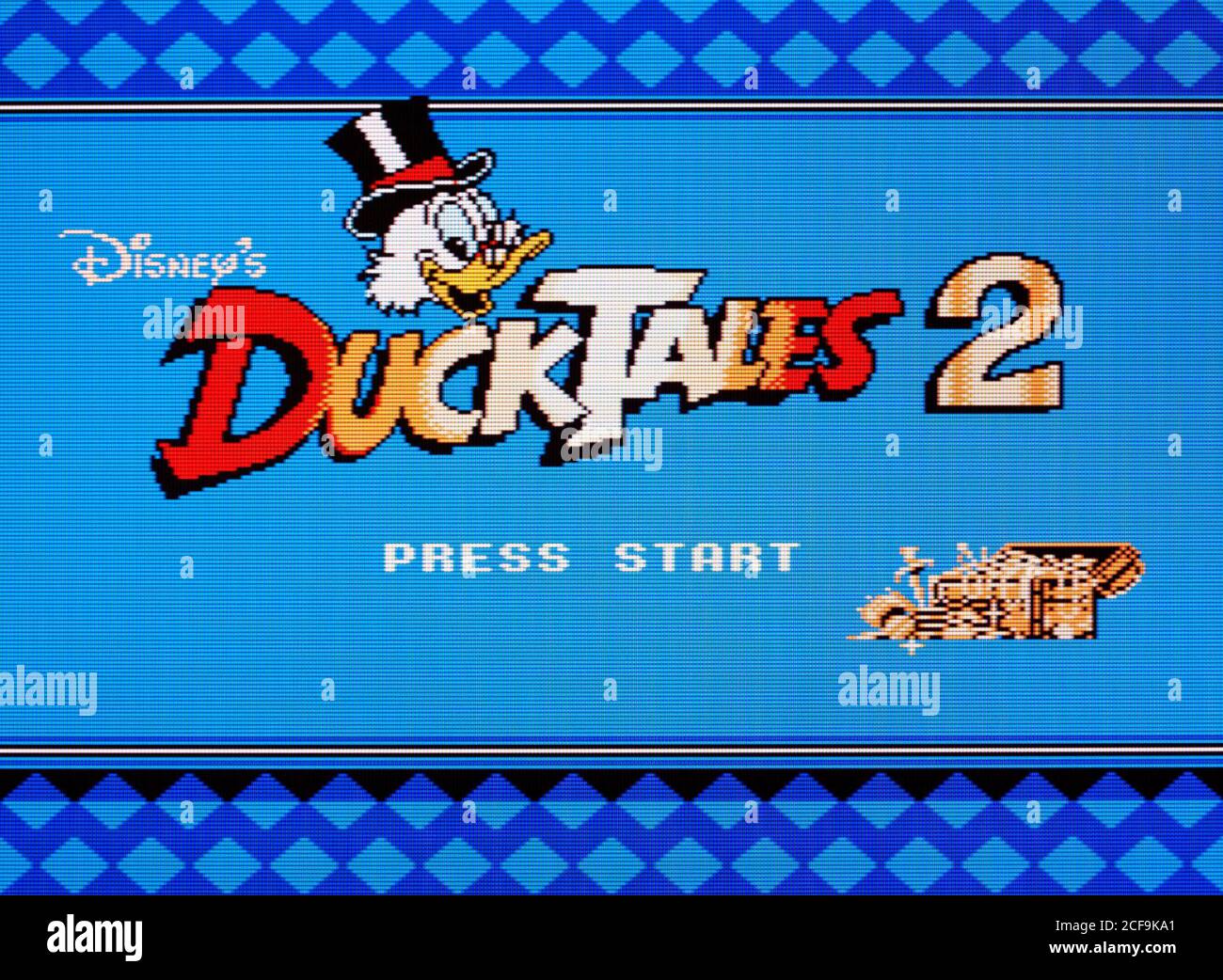 Duck Tales 2 - Nintendo Entertainment System - NES Videogame - nur für redaktionelle Zwecke Stockfoto