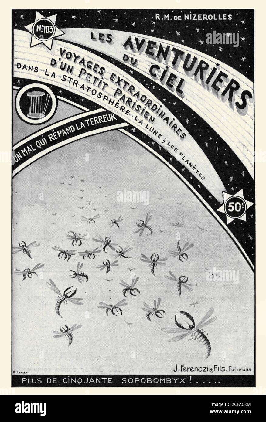 Un Mal Qui Repand La Terreur Stockfoto