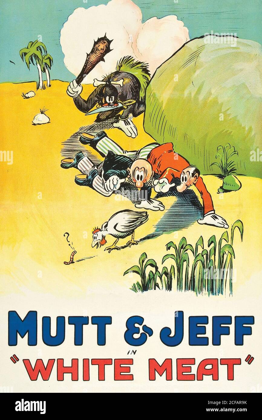 Mutt & Jeff - White Meat Stockfoto