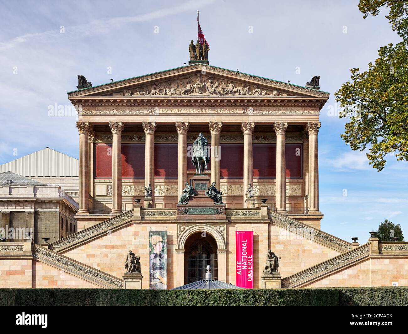 Alte Nationalgalerie, Staatliche Museen Berlin, Bodestraße, Berlin, Deutschland, Stiftung Preußischer Kulturbesitz Stockfoto