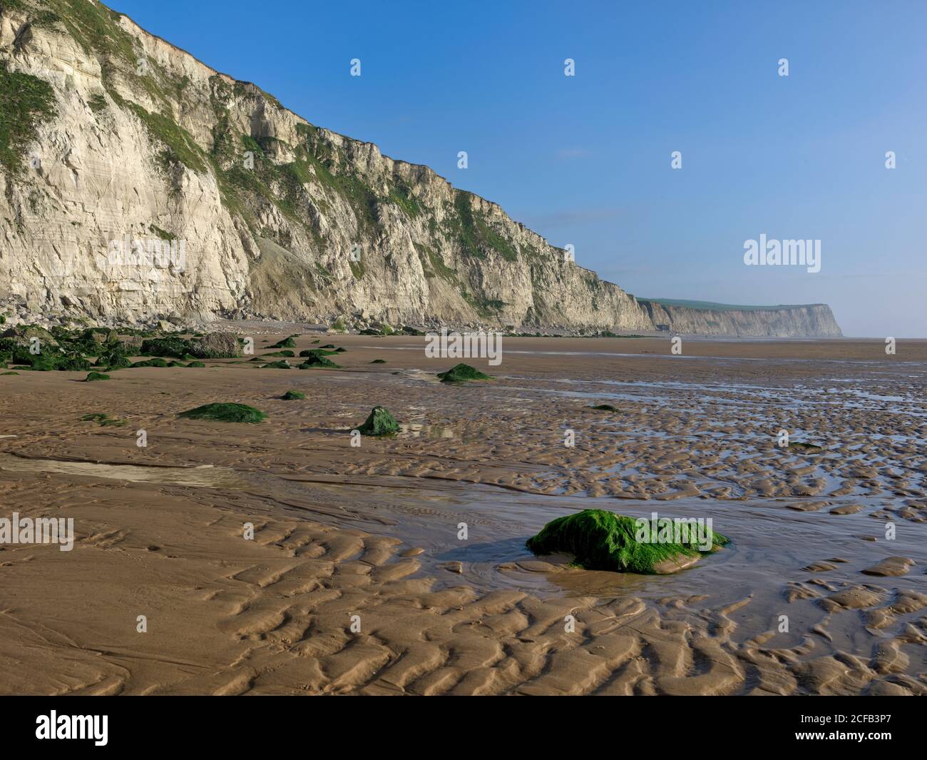 Escalles (Skale), Calais-1 (Calais-Nord-Ouest), Calais, Pas-de-Calais, Hauts-de-France (Nord-Pas-de-Calais), Frankreich Stockfoto