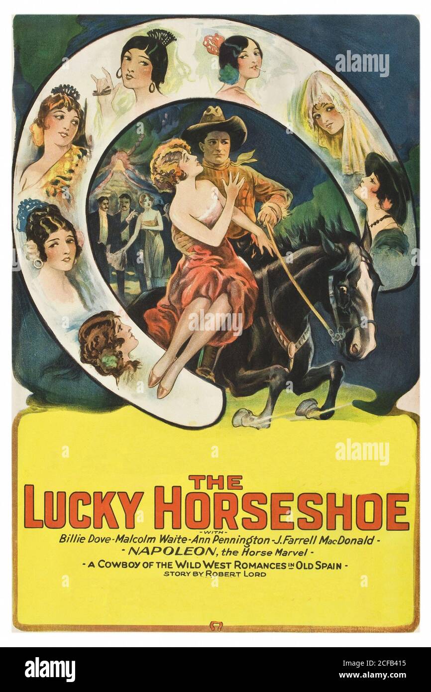 Das Lucky Horseshoe Stockfoto