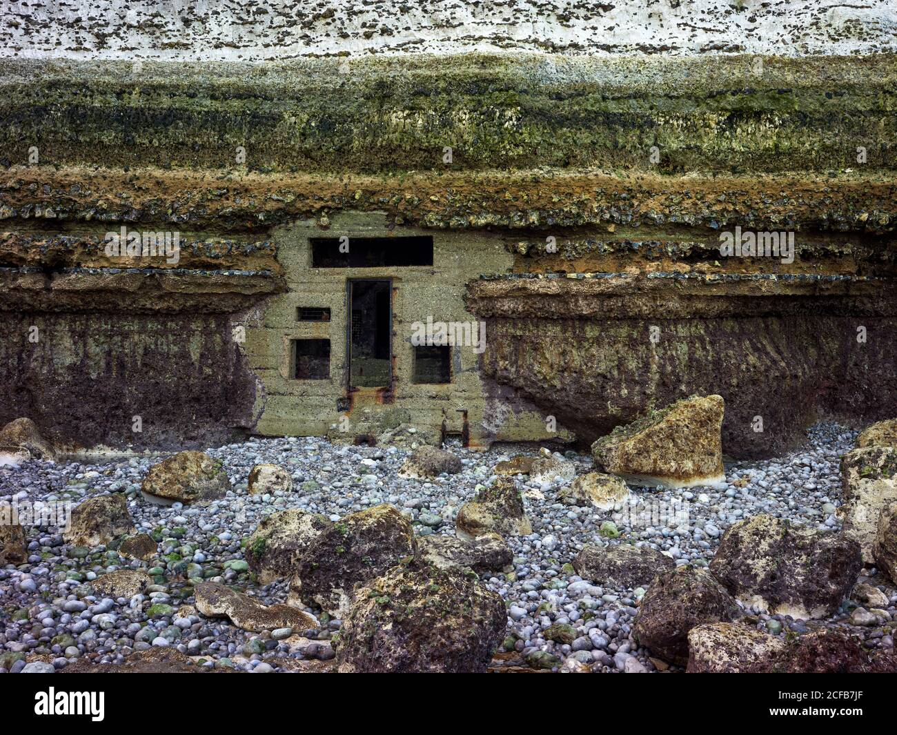 Etretat, Canton de Criquetot-l'Esneval, Octeville-sur-Mer, Le Havre, seine-Maritime, Normandie, Frankreich, Frankreich, Côte d'Opale, Opalküste Stockfoto