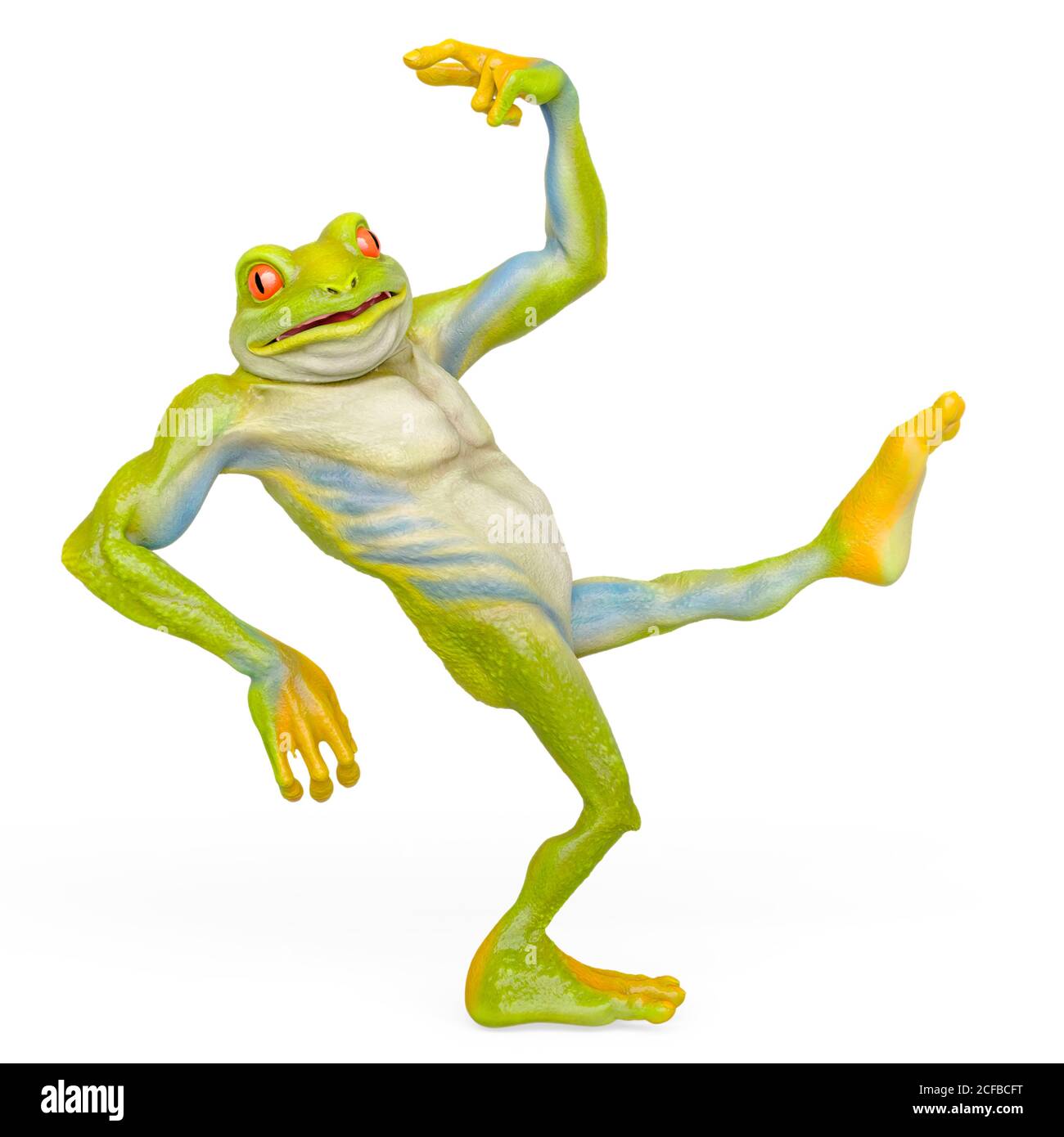 Tanzender Frosch Ausgeschnittene Stockfotos und -bilder - Alamy