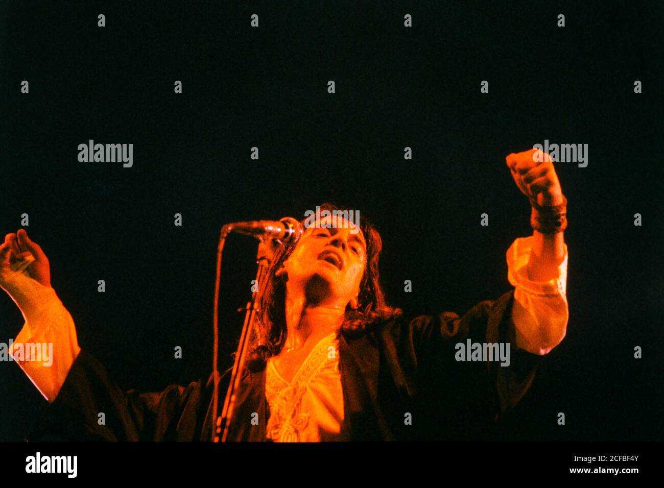 Francis Lalanne spielt in Lyon, Frankreich Stockfoto