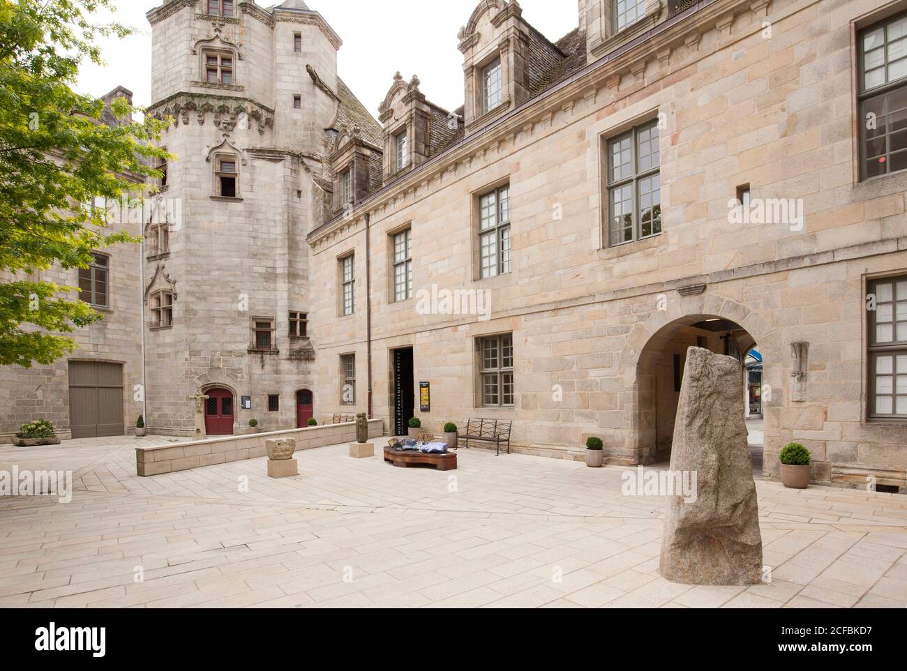 Bretonisches Museum, Quimper Frankreich, Frankreich Stockfoto