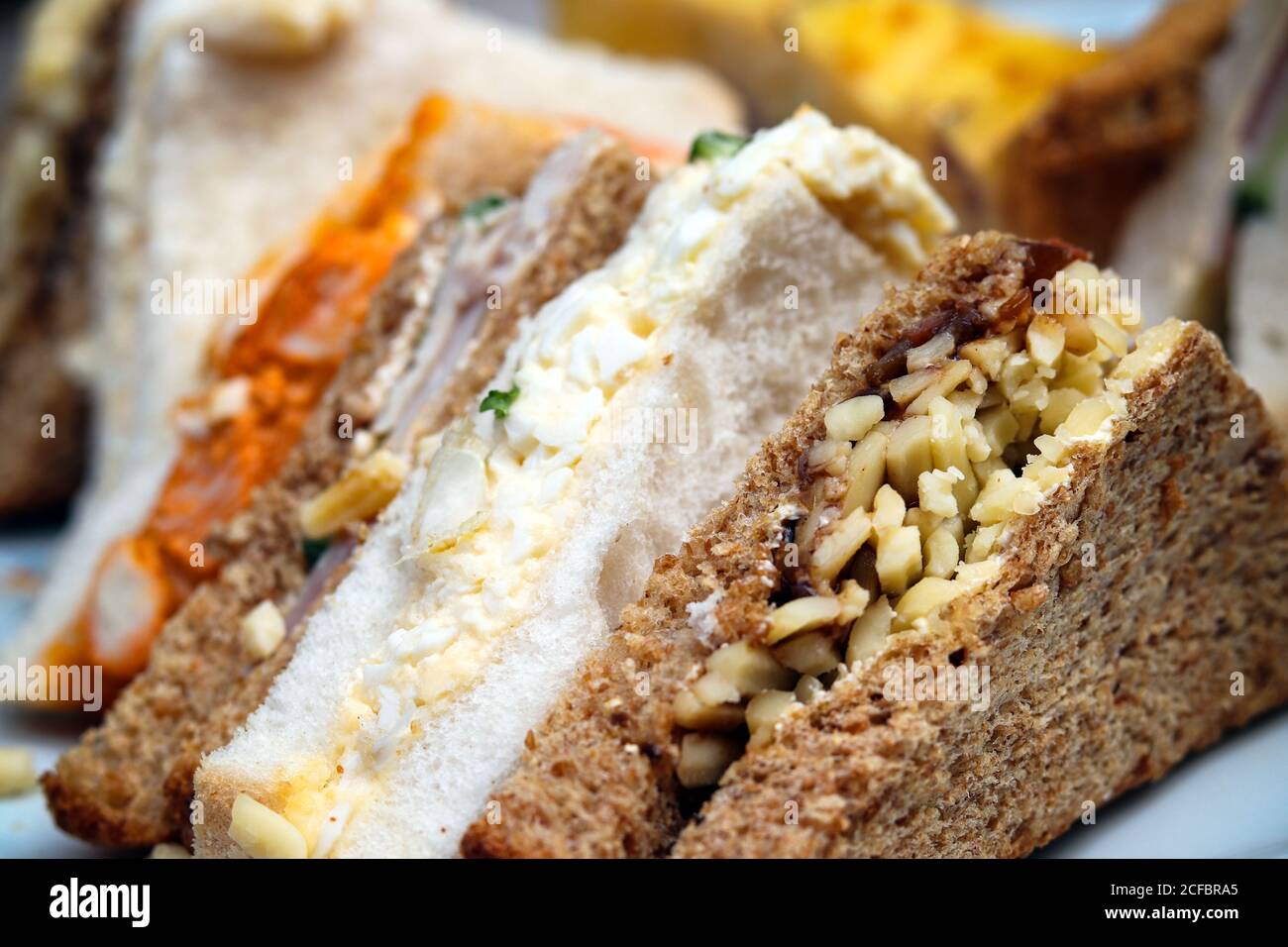 Sandwiches Stockfoto