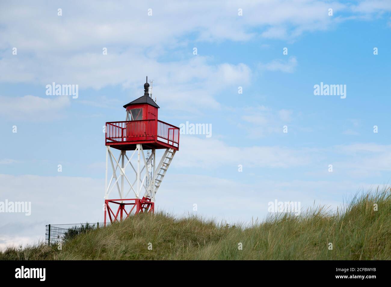 Cross Brand Fire, Borkum, Ostfriesische Inseln Stockfoto