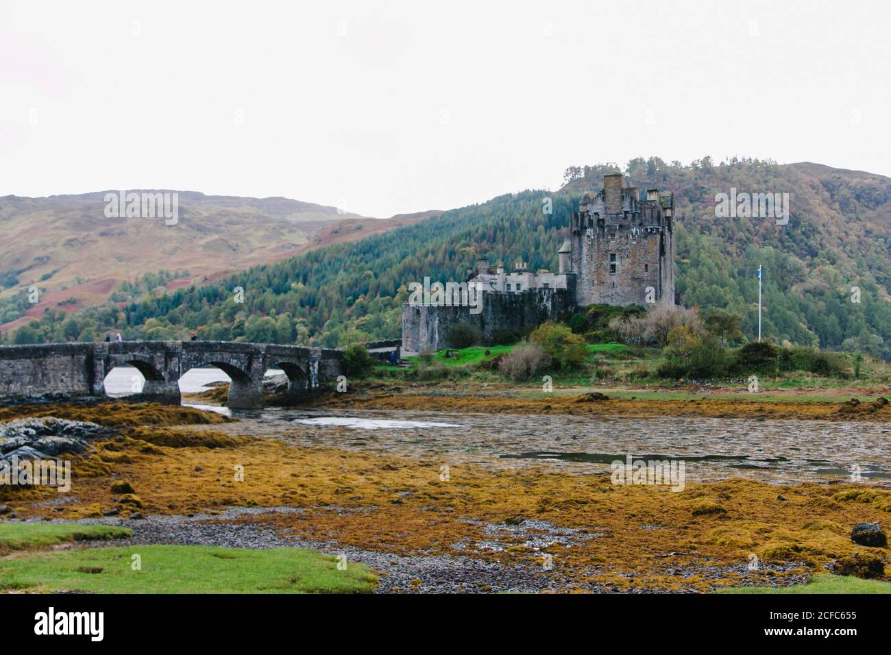 eilean donan Castle in schottland Stockfoto