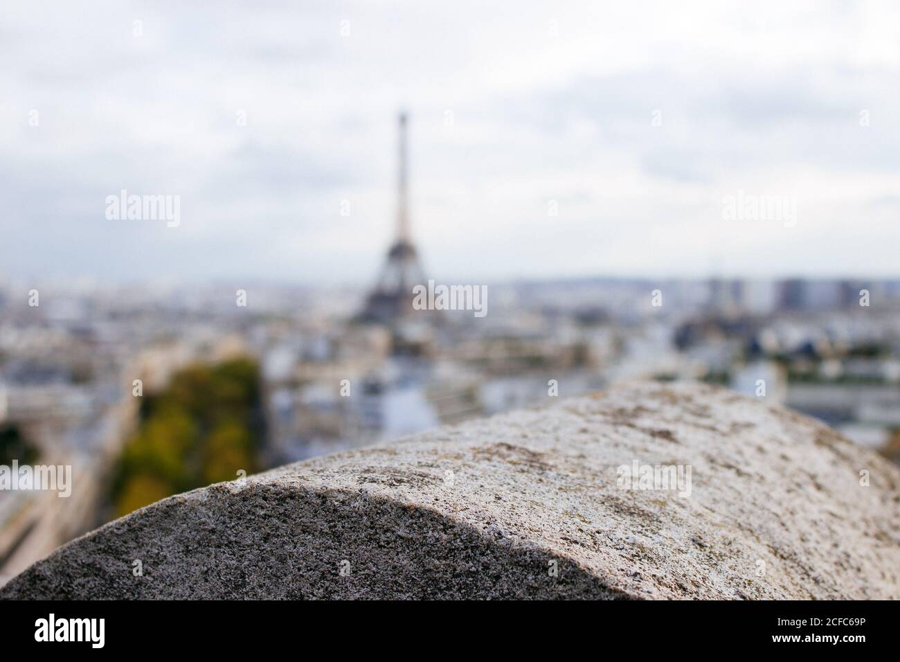 Malerisches Stadtbild von Paris Stockfoto