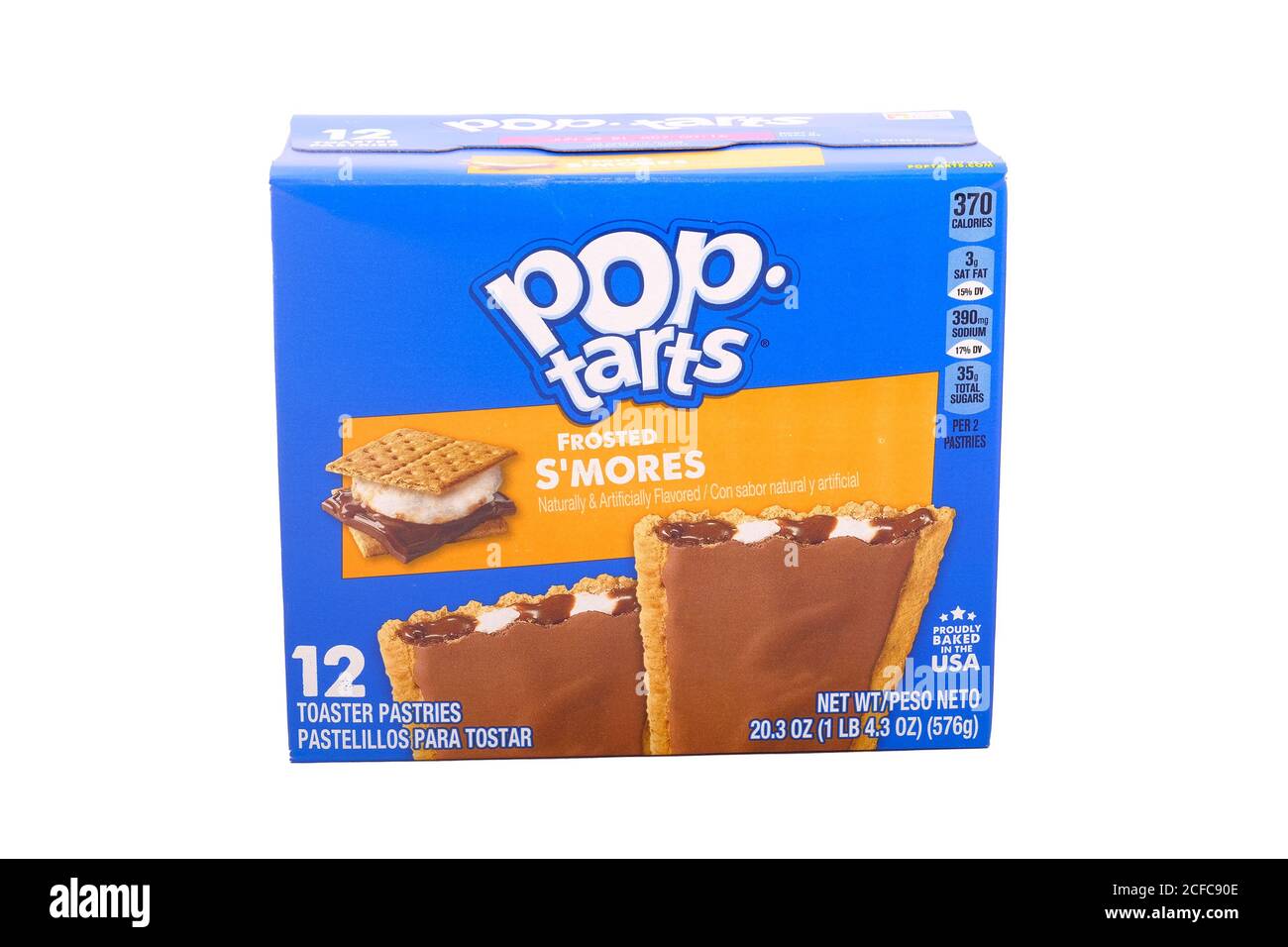 Smores Pop-Törtchen Stockfoto