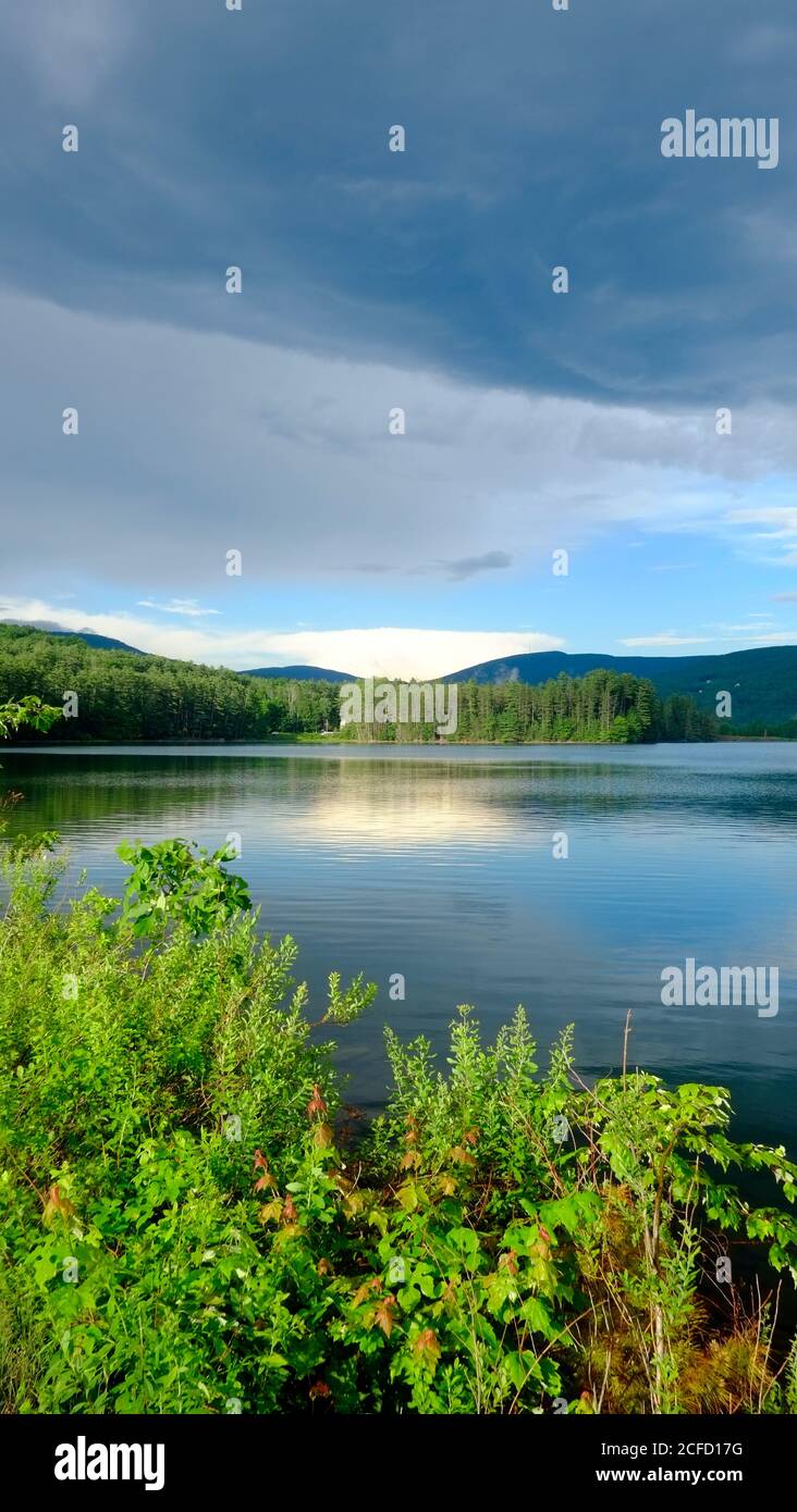 Cooper Lake 29. Juni 2020 Cooper Lake ist ein Trinkwasserreservoir für die Stadt Kingston Stockfoto
