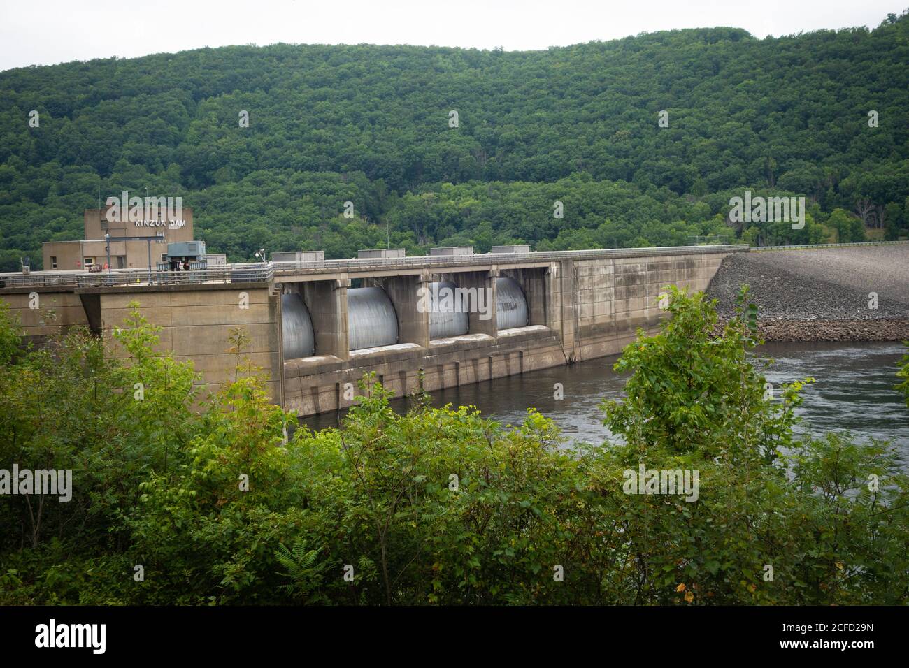 Kinzua Dam Power Station, Warren County, Allegheny National Forest, Pennsylvania, USA Stockfoto