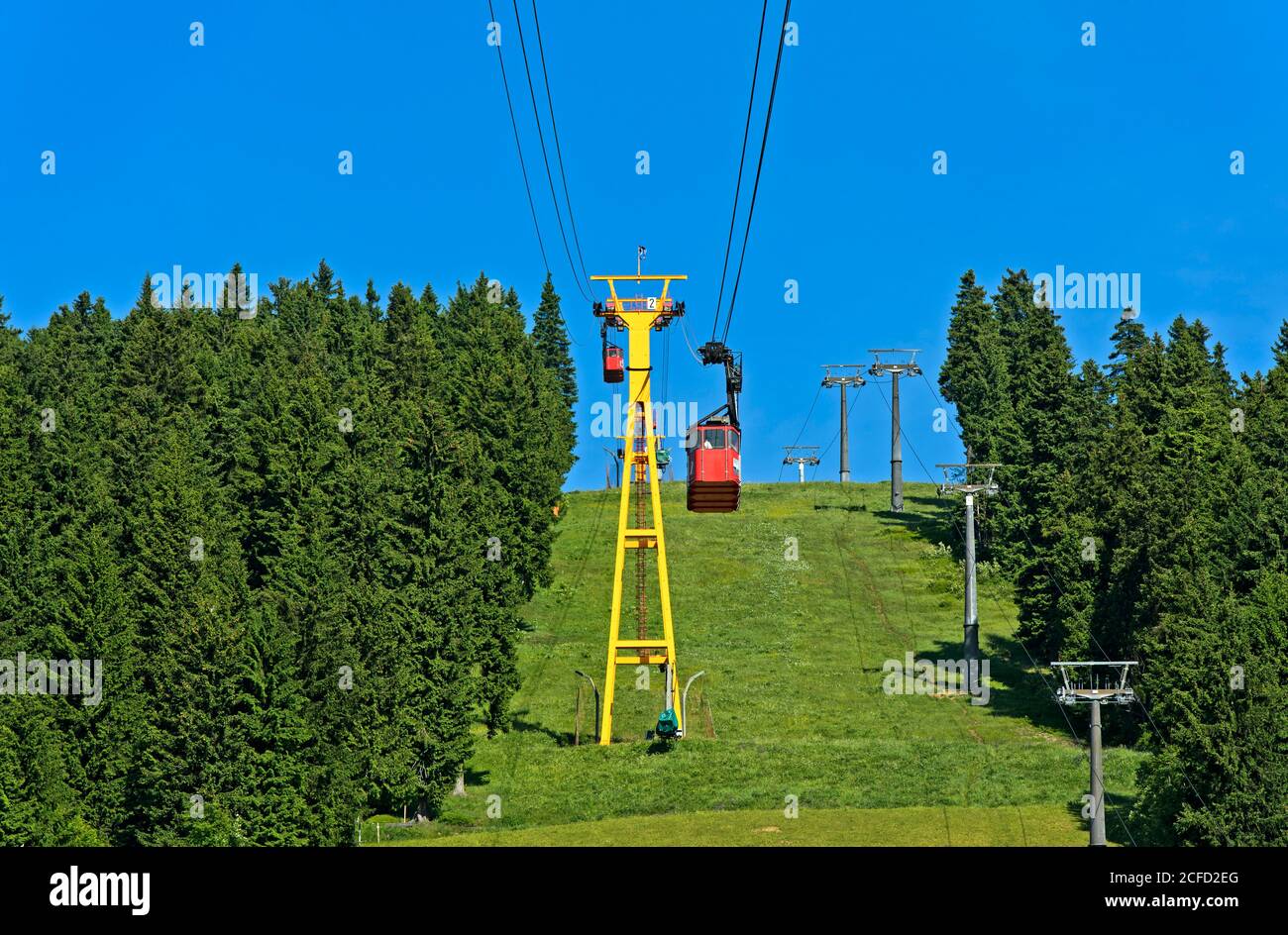 Fichtelberg Schwebebahn auf dem Fichtelberg, Kurort Oberwiesenthal