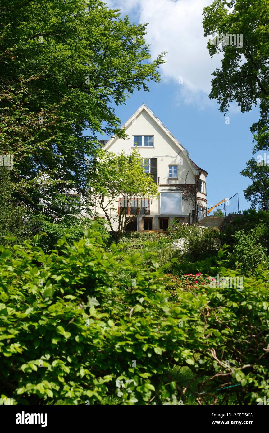 Einfamilienhaus in Bremen-Lesum, Bremen, Deutschland, Europa Stockfoto